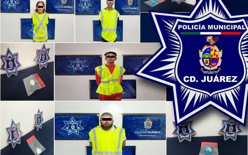 Caen cuatro presuntos narcomenudistas con dosis de cristal