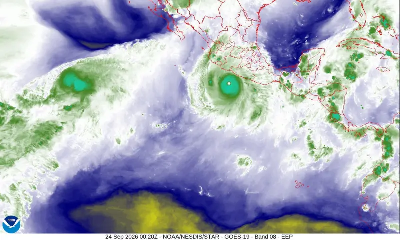 Huracán ‘Polo’ pone en alerta 100 comunidades costeras