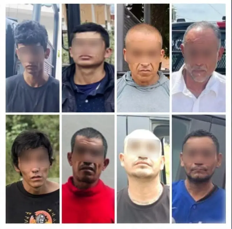 Caen ocho presuntos distribuidores de droga durante operativos realizados en Querétaro