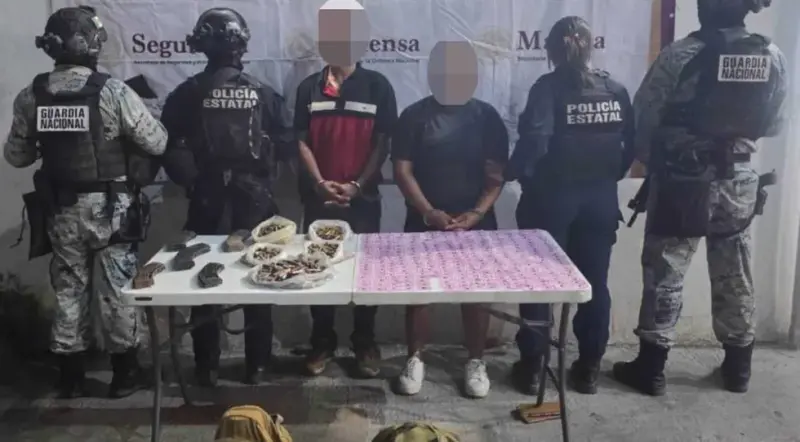 Detienen a hombre y mujer con 1,000 cartuchos en Concordia