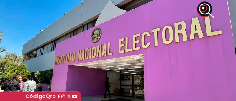 Color institucional del INE cambia a lila