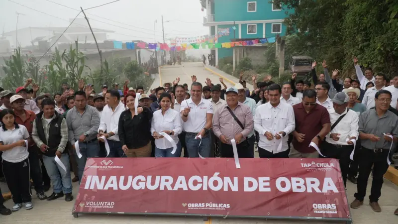Yamil Melgar lleva justicia social a zona Alta de Tapachula