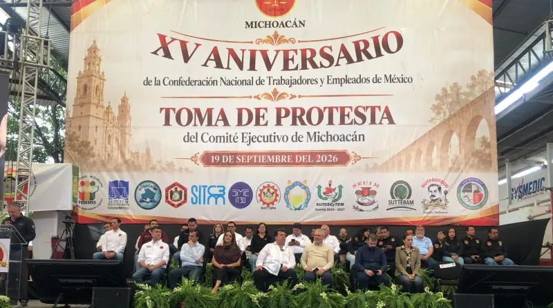 Renueva CATEM comité ejecutivo en Michoacán por un sindicalismo cercano