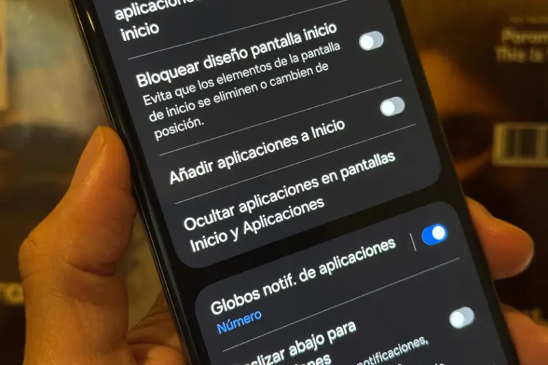 Tu Samsung puede mantener limpia la pantalla de inicio: así puedes evitar los accesos directos de las apps nuevas
