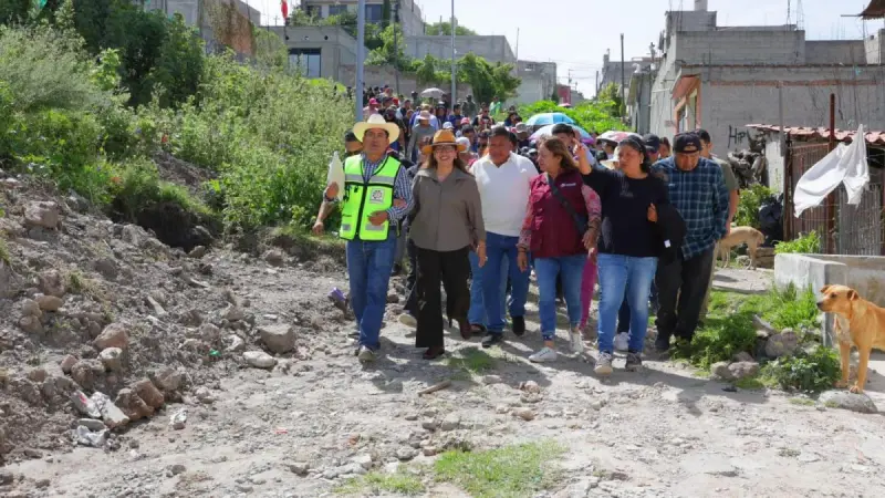 Detienen a sujeto tras descubrir vertedero clandestino durante supervisión edilicia en Texalpa