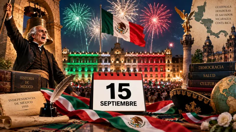 Qué se celebra el 15 de septiembre: Grito de Independencia, Día de la Democracia y otras efemérides