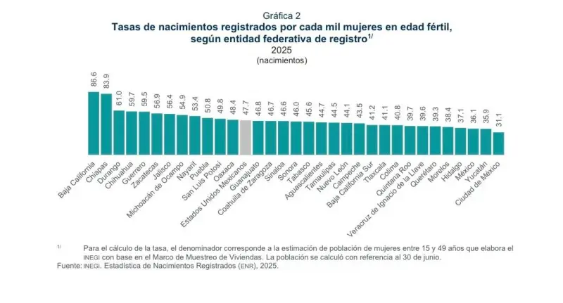 Querétaro se está quedando sin bebésEGI registra una de las tasas de natalidad más bajas de México