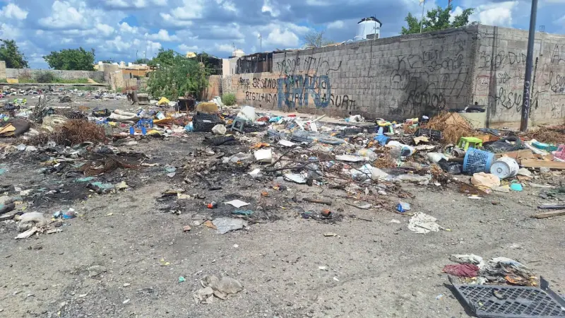 Vecinos denuncian basureros clandestinos en Tierra Nueva