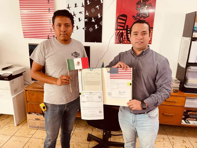 Más de mil 623 familias tramitan doble nacionalidad en SLP