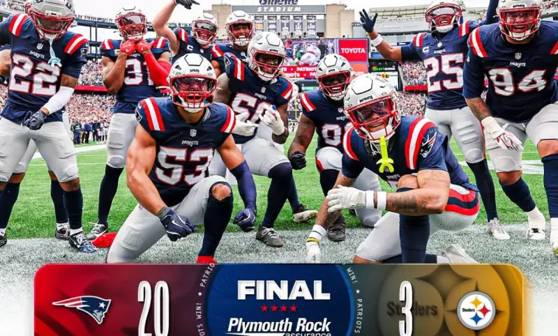 Da golpe de autoridad New England Patriots a Pittsburgh