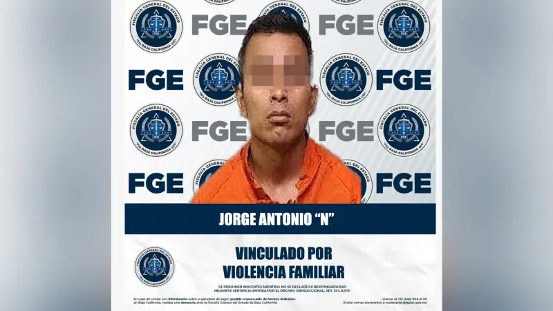 Patea a su esposa tras negarse a tener relaciones y queda en prisión preventiva