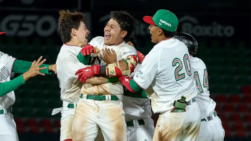 México dejó en el terreno a República Dominicana y sigue invicto en el Mundial de Beisbol Sub-15