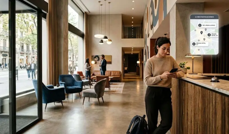 El hotel que la inteligencia artificial no conoce no existe