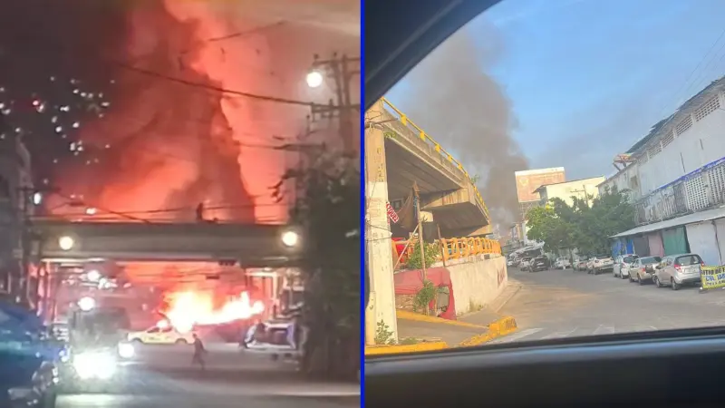 Incendio en el Mercado Central de Acapulco afecta a 95 negocios