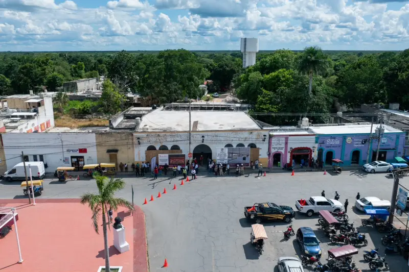 Transforman mercado municipal de Hoctún tras más de 3 décadas de abandono