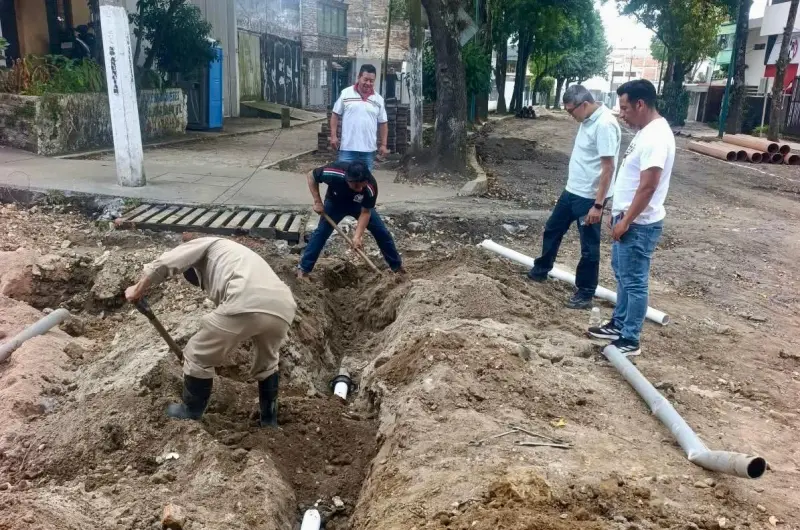 Se atiende con prontitud fuga en avenida Ruiz Cortines de Xalapa