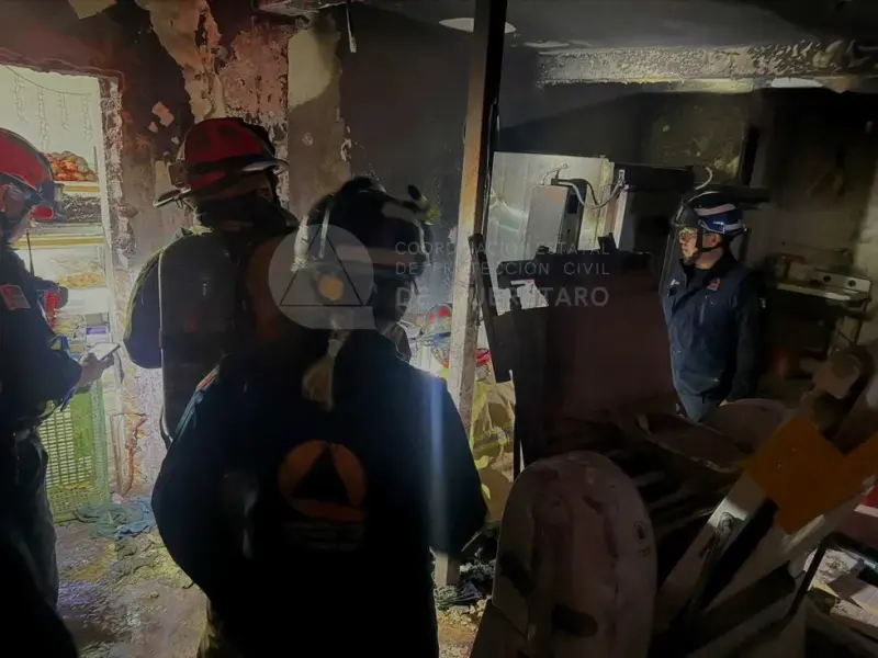 Fuga de gas LP provocó incendio en comercio de Carrillo Puerto