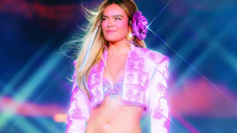 Karol G lleva a México en el 'cora'. Así fue el show de su Viajando por el mundo Tropitour