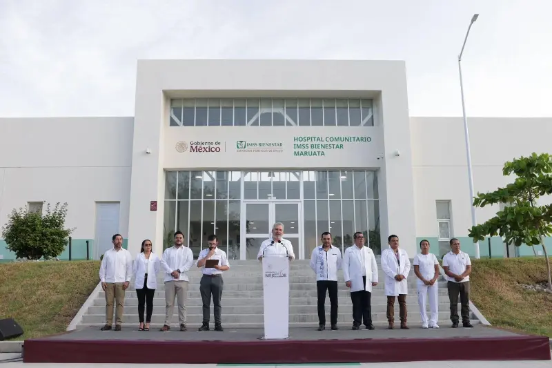 Destinó GobMich 529 mdp en construir hospitales de Maruata y Arantepacua