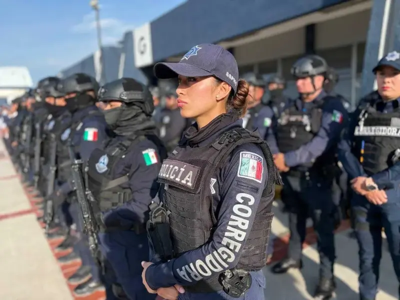 Colombia capacita a 31 policías de Querétaro en curso táctico