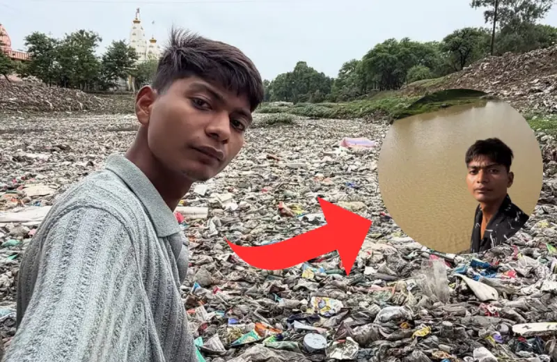 Joven de 20 años limpia por su cuenta distintos ríos contaminados de India después de que un grupo de voluntarios abandonara el proyecto y sus videos terminaran exponiendo un problema que afecta a 271 ríos del país
