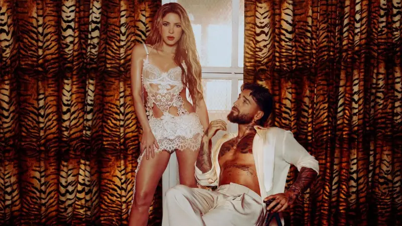 Así suena “Agua ya está en la calle”: nueva colaboración de Shakira y Maluma