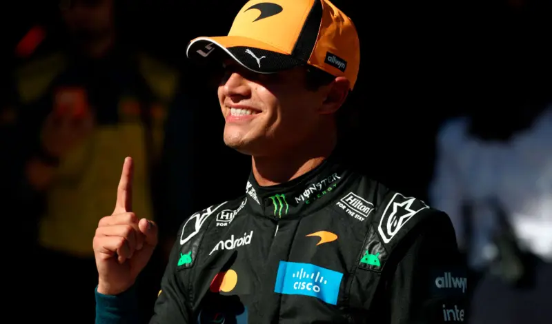 Norris rompe el guion y firma la primera pole de la historia de Madring