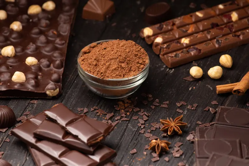 La historia y secretos del chocolate praliné: El arte de combinar frutos secos con cacao de alta pureza