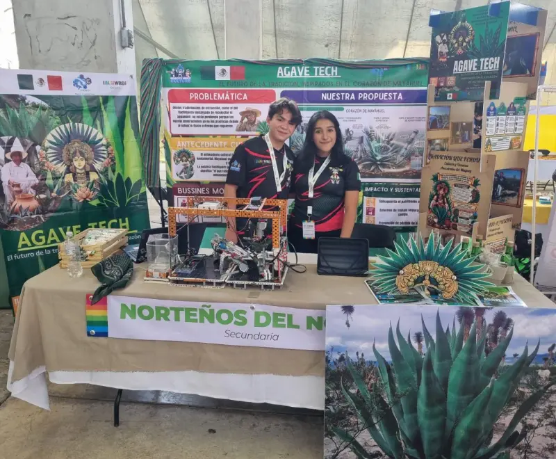 Saltillenses llevan a Coahuila al podio nacional de robótica