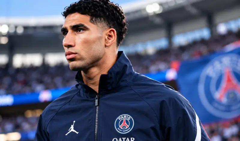 Achraf Hakimi del PSG irá a juicio por una acusación de violación