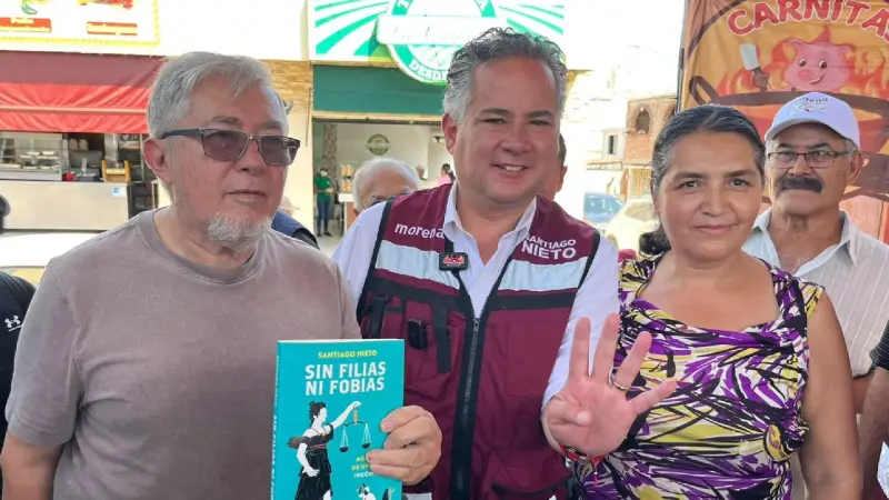‘Santiago Nieto’ encabeza brigadeo ciudadano en Querétaro