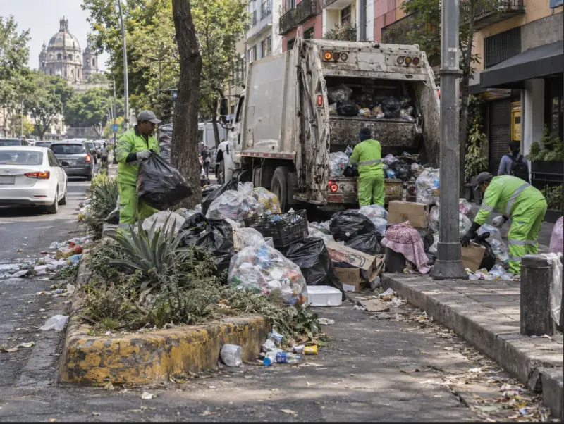 Congreso capitalino va contra tiraderos improvisados de basura en la vía pública