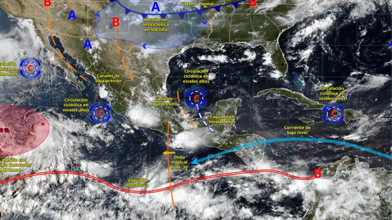 Clima para Fiestas Patrias: lluvias fuertes marcarán el inicio de semana; estos estados serán los más afectados