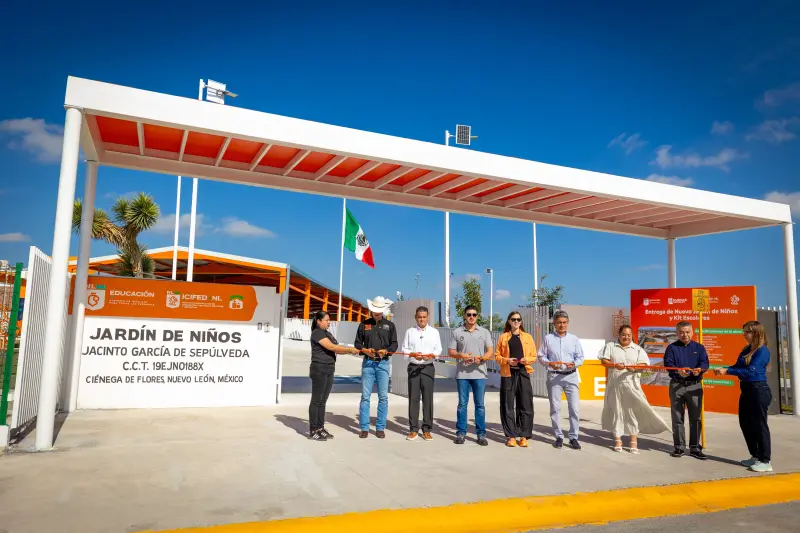Jardín de niños de Ciénega de Flores estrena aula inclusiva y equipamiento de vanguardia