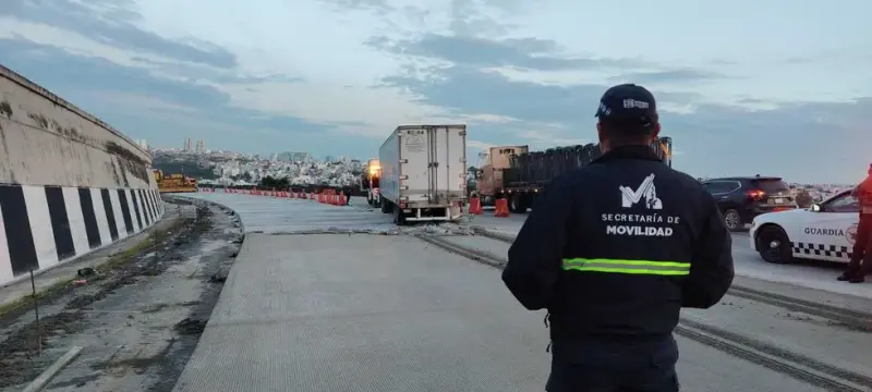 Vecinos exigen fecha exacta para fin de obra en la carretera 57