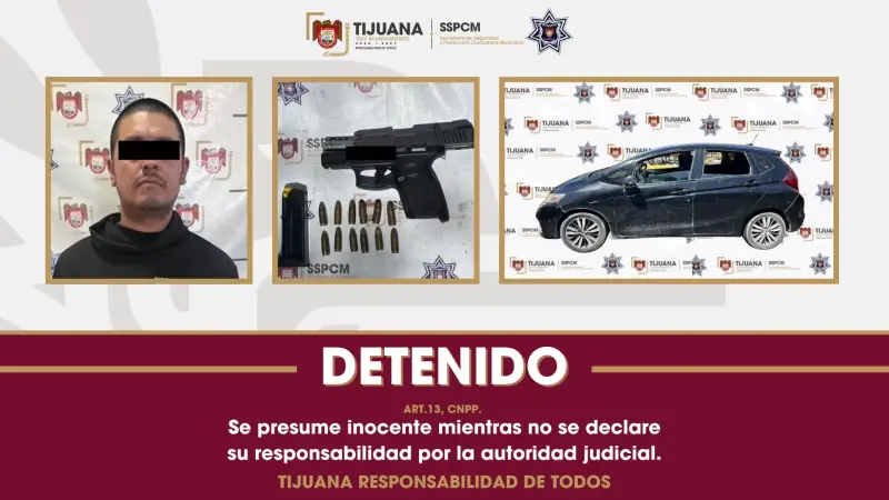 Detienen a hombre por presunto robo de vehículo con violencia