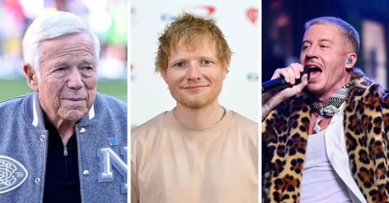 ¿Qué tiene que ver Robert Kraft ante la polémica salida de Macklemore de la gira de Ed Sheeran?