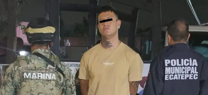 Detienen a sujeto acusado de intentar matar a su expareja en Ecatepec