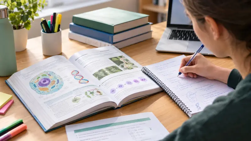 Biología ante la PAU: comprender, relacionar y practicar para llegar al examen con garantías