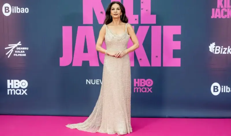 Catherine Zeta-Jones lleva el glamour de Hollywood hasta Bilbao