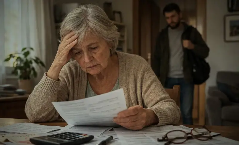 Mujer mayor de 65 años perdió su pensión, de la que dependía económicamente, por empadronar a su hijo en su vivienda como residencia oficial y tuvo que devolver todo el dinero que ya le habían pagado (430 mil pesos) por superar el límite legal de ingresos