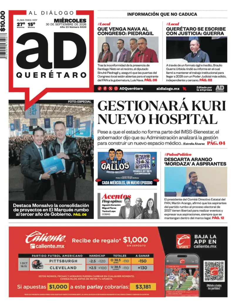 Gestionará Kuri nuevo hospital