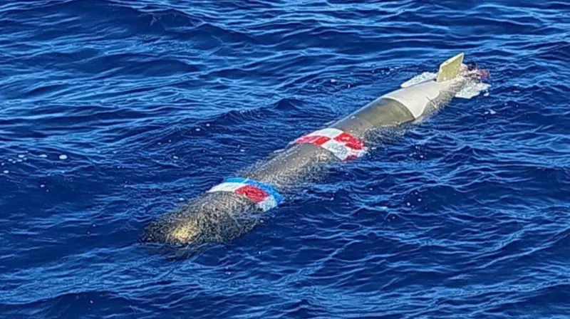 Hallan torpedo militar en Ensenada; Marina revela de qué se trata (VIDEO)