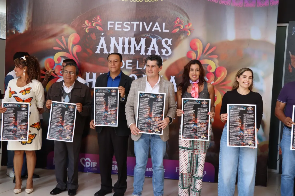Presenta el Ayuntamiento de Zitácuaro su Festival de las Ánimas 2026