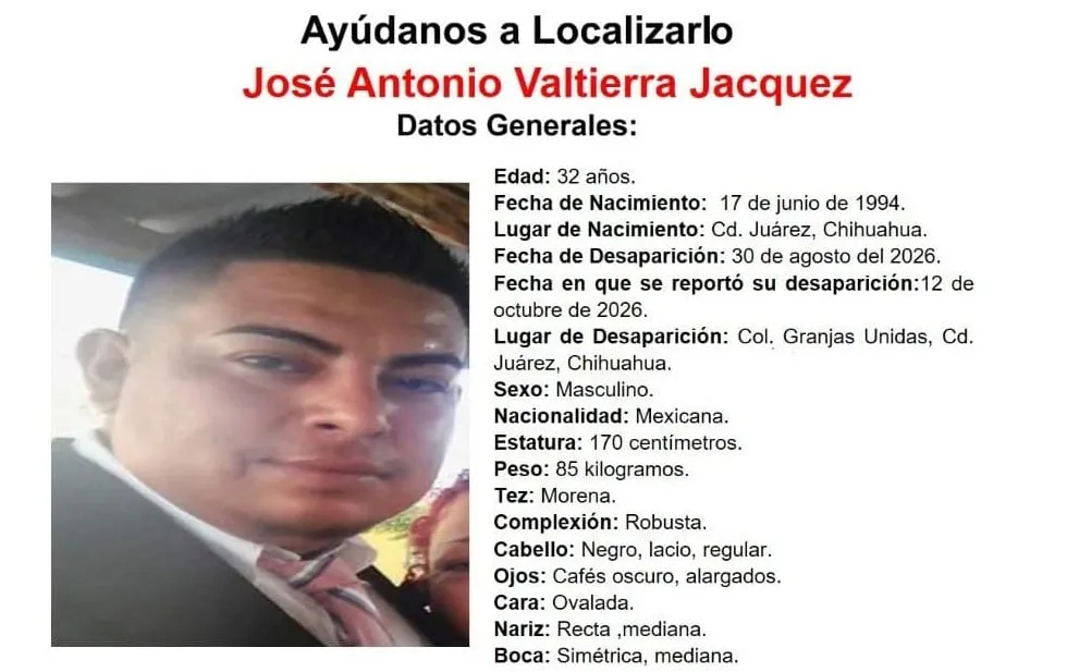 Difunden pesquisa de José Valtierra