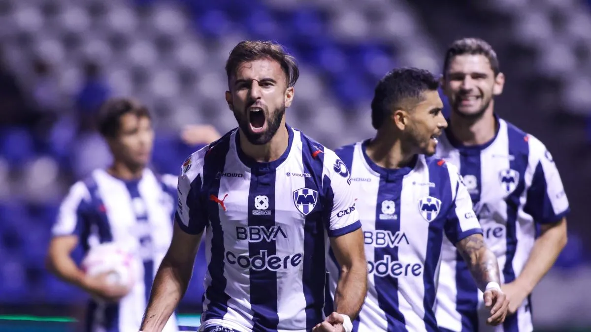 Monterrey aplasta al Puebla y suma tres partidos sin perder