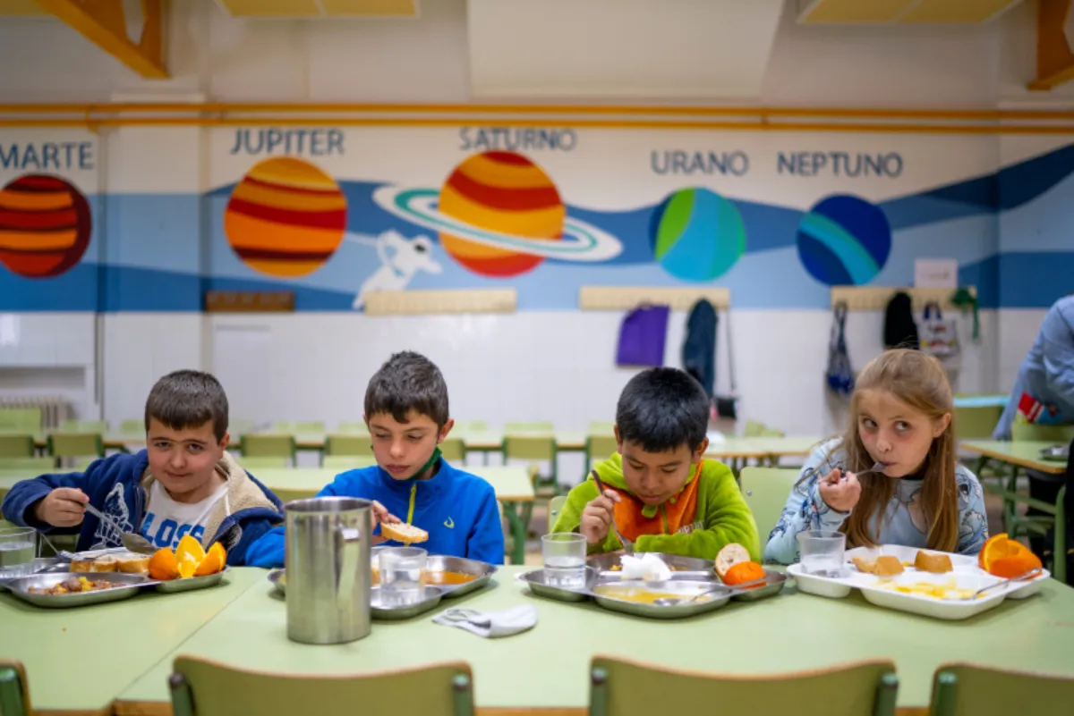 Qué hay detrás de los menús de los comedores escolares