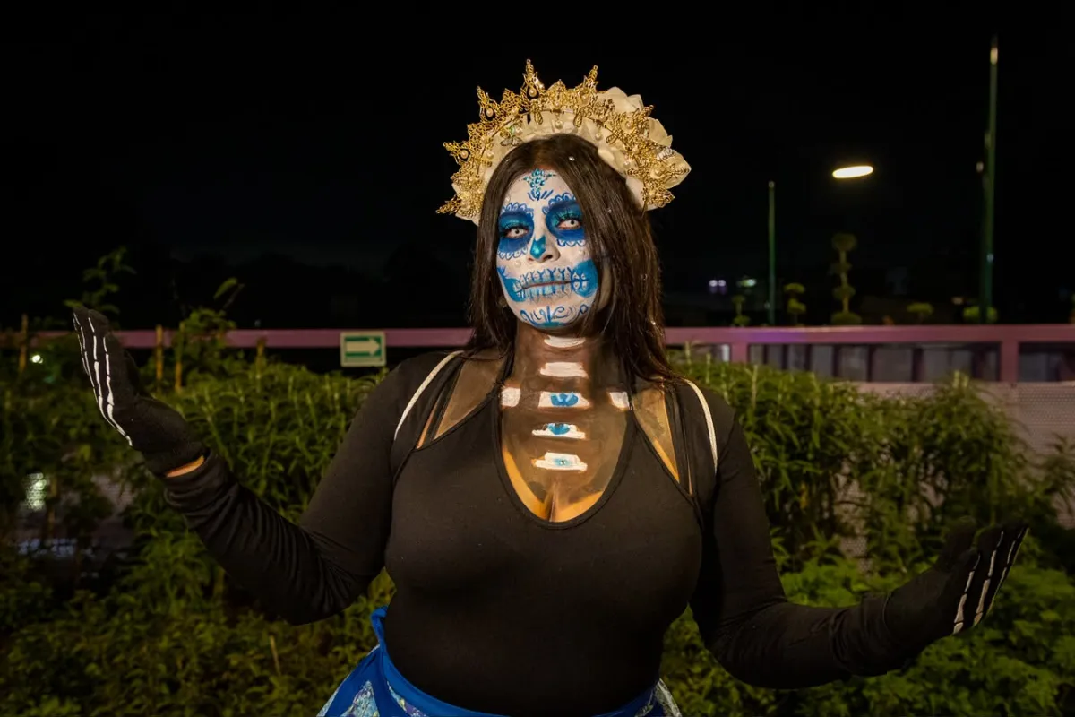 El Mictlán se llenó de vida en Tlalpan