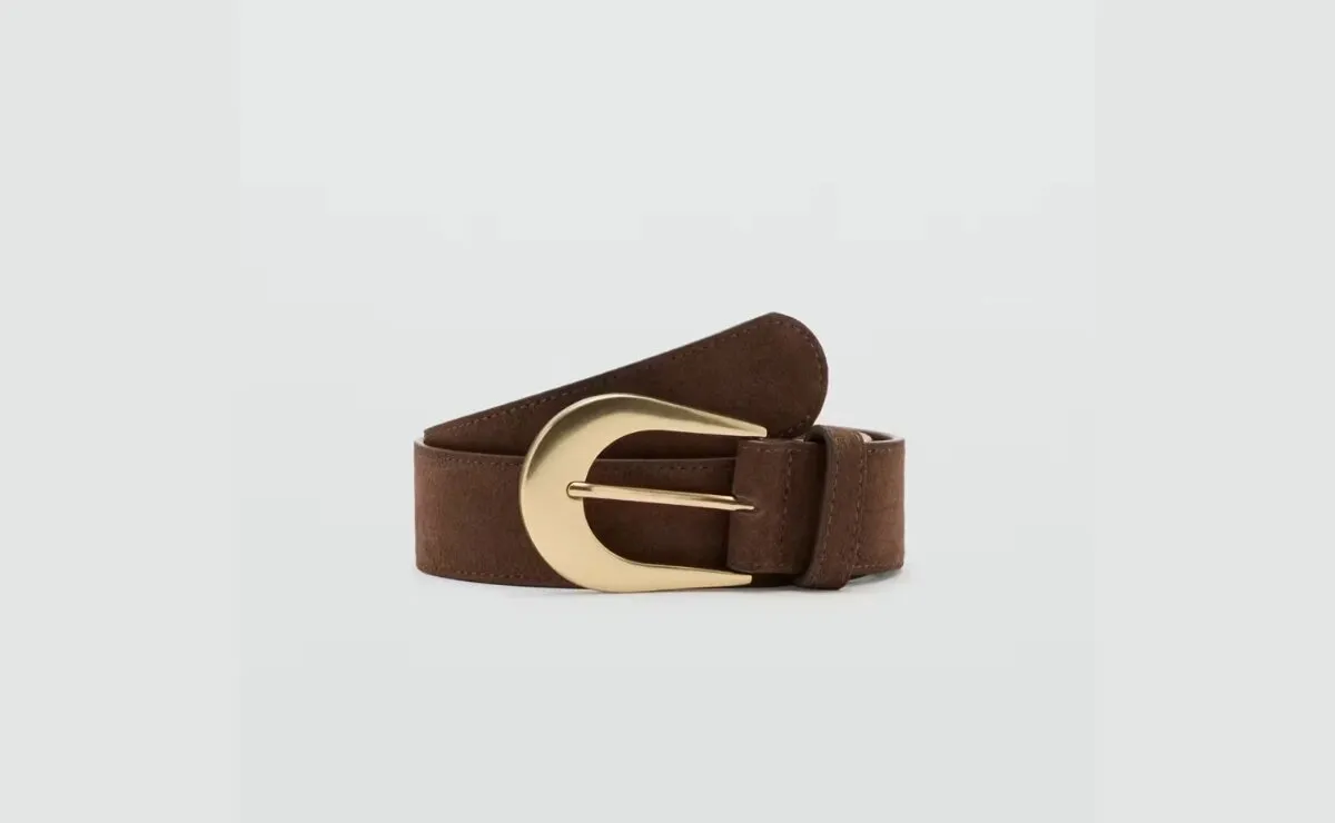 Invierte en accesorios versátiles: el cinturón de piel de Mango que usarás temporada tras temporada