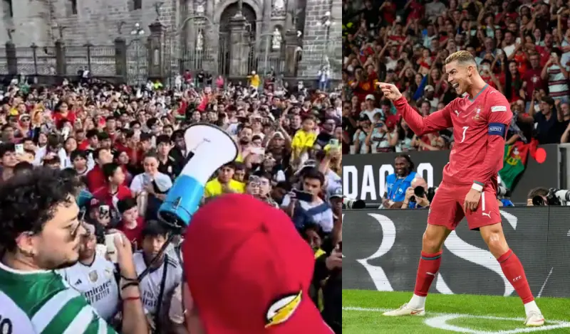 ¿Poblanos brindan apoyo a Cristiano Ronaldo tras su salida de la selección de Portugal?